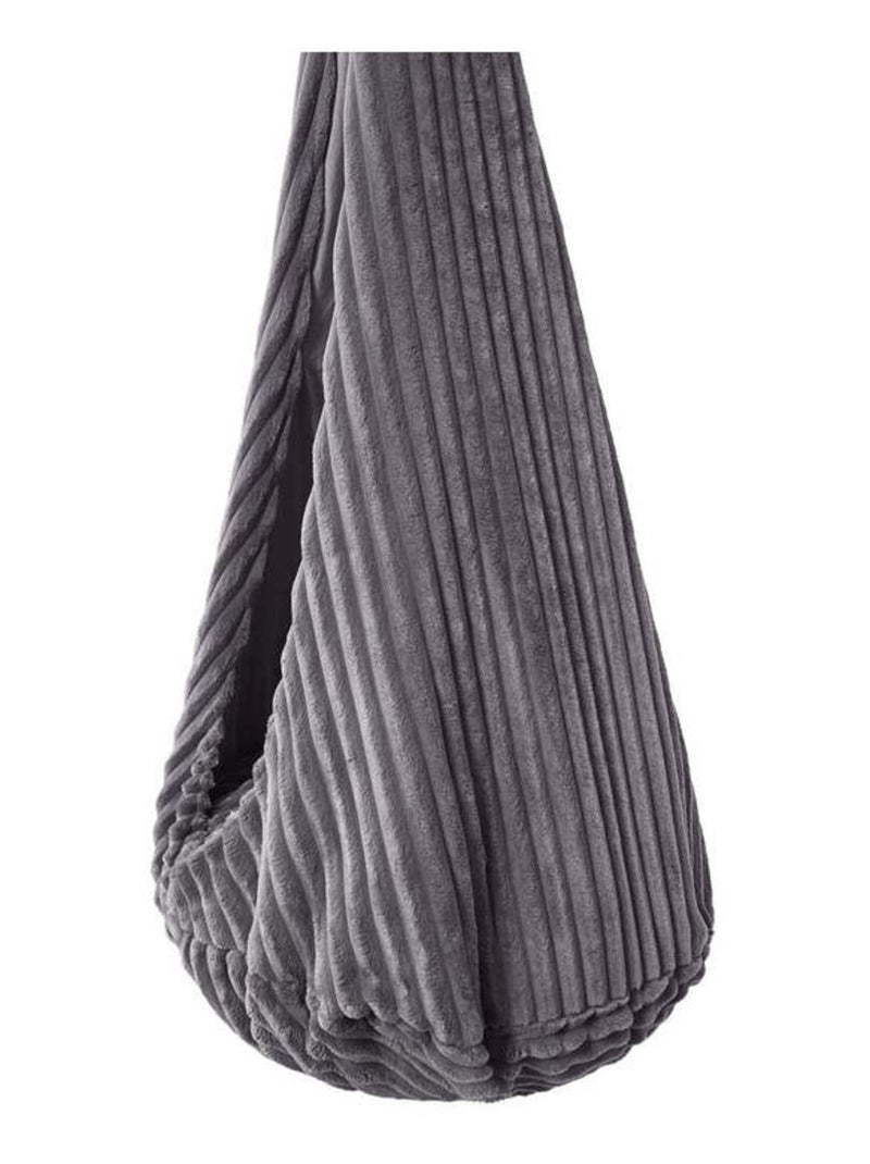 Balançoire Cocoon pour enfants – Churros- GRIS FONCÉ Gris foncé - Kiabi