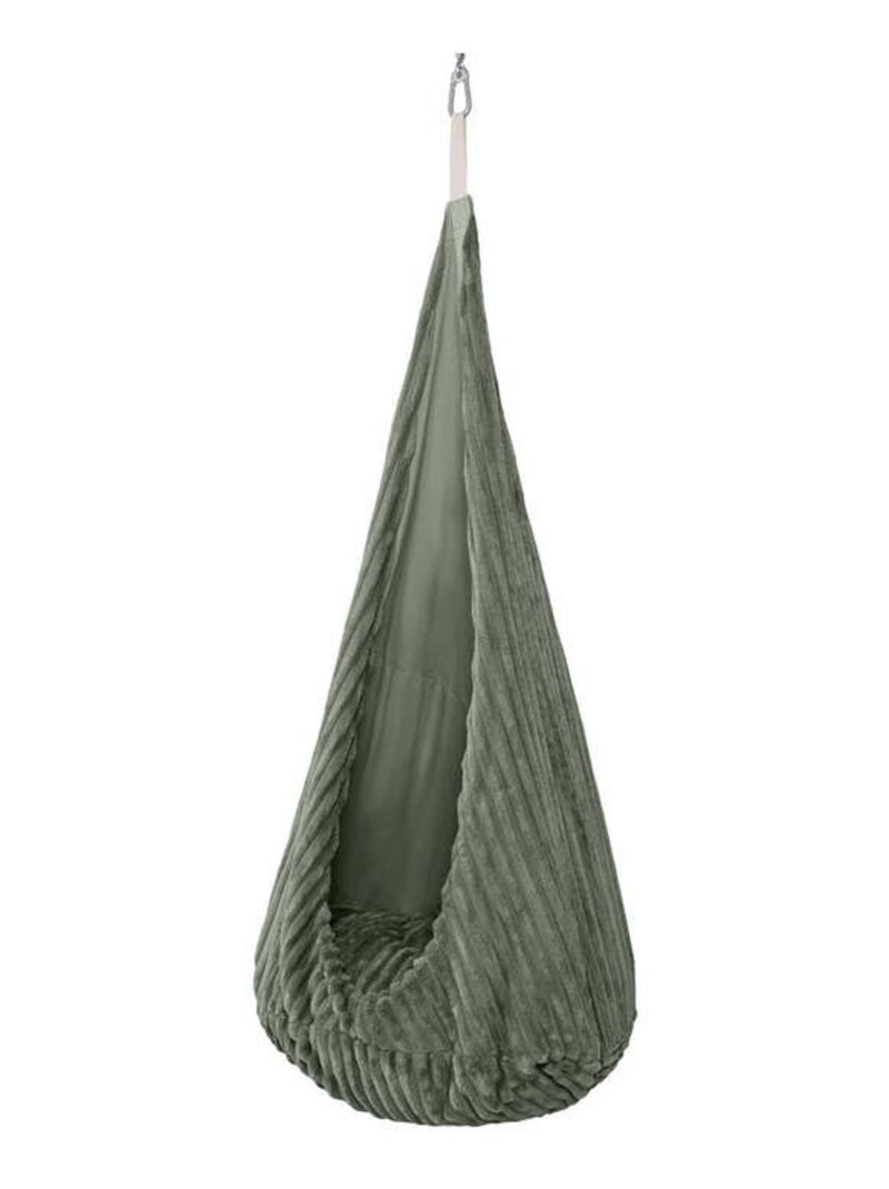 Balançoire Cocoon pour enfants – Churros- VERT OLIVE Vert olive - Kiabi