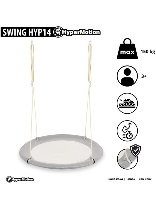 Balançoire Enfant 100 cm & Adulte Charge max 150 Kg - Nid d'Oiseau - Confort & Sécurité - Kiabi