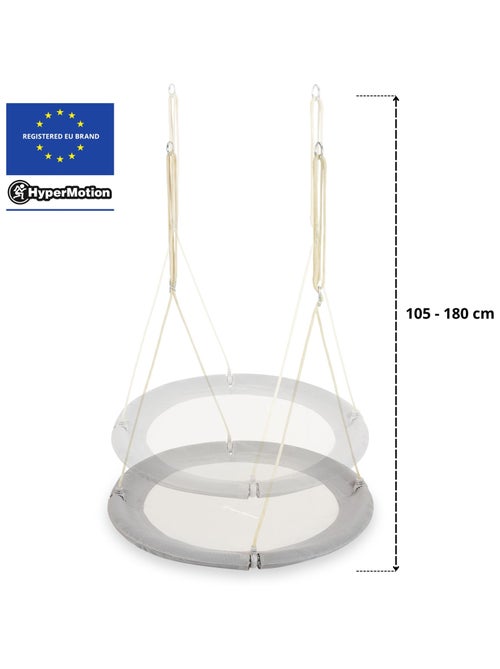 Balançoire Enfant 100 cm & Adulte Charge max 150 Kg - Nid d'Oiseau - Confort & Sécurité - Kiabi