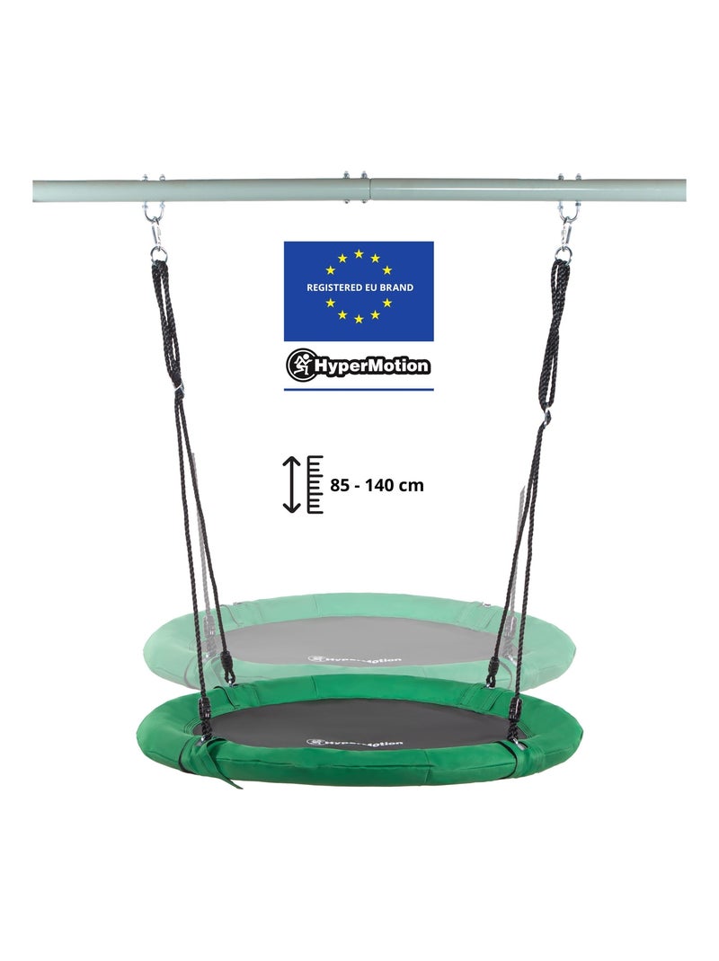 Balançoire Enfant +3 avec Cadre & Cordes, Balançoire Ronde Hauteur Réglable, Charge Jusqu'à 150kg N/A - Kiabi