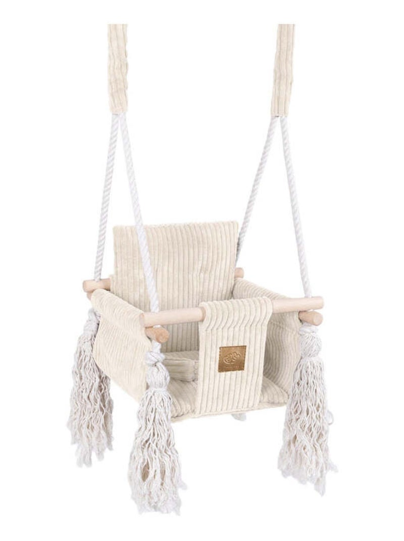 Balançoire intérieur bébé Beige - Kiabi