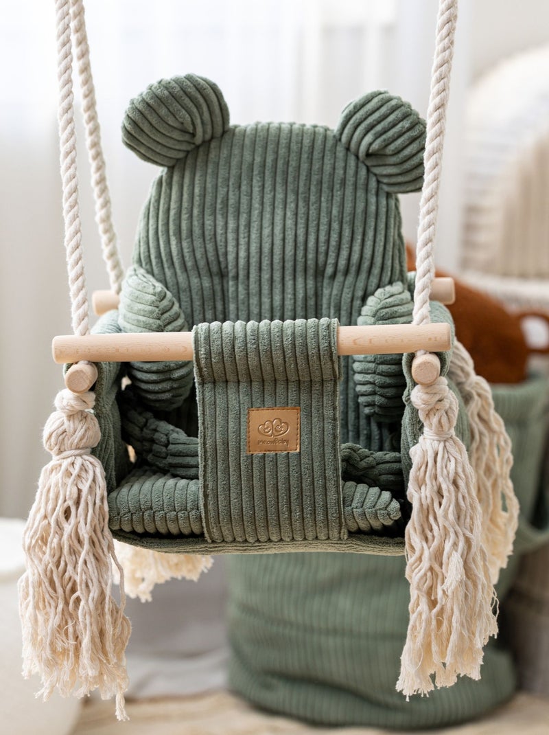 Balançoire intérieur bébé ourson Beige - Kiabi