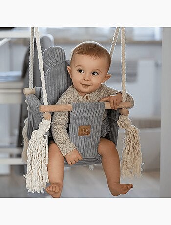 Balançoire intérieur bébé ourson