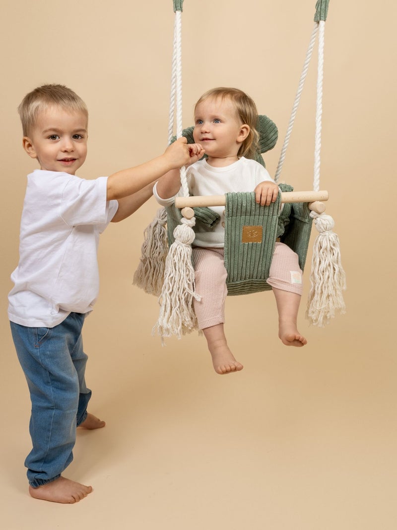 Balançoire intérieur bébé Vert - Kiabi