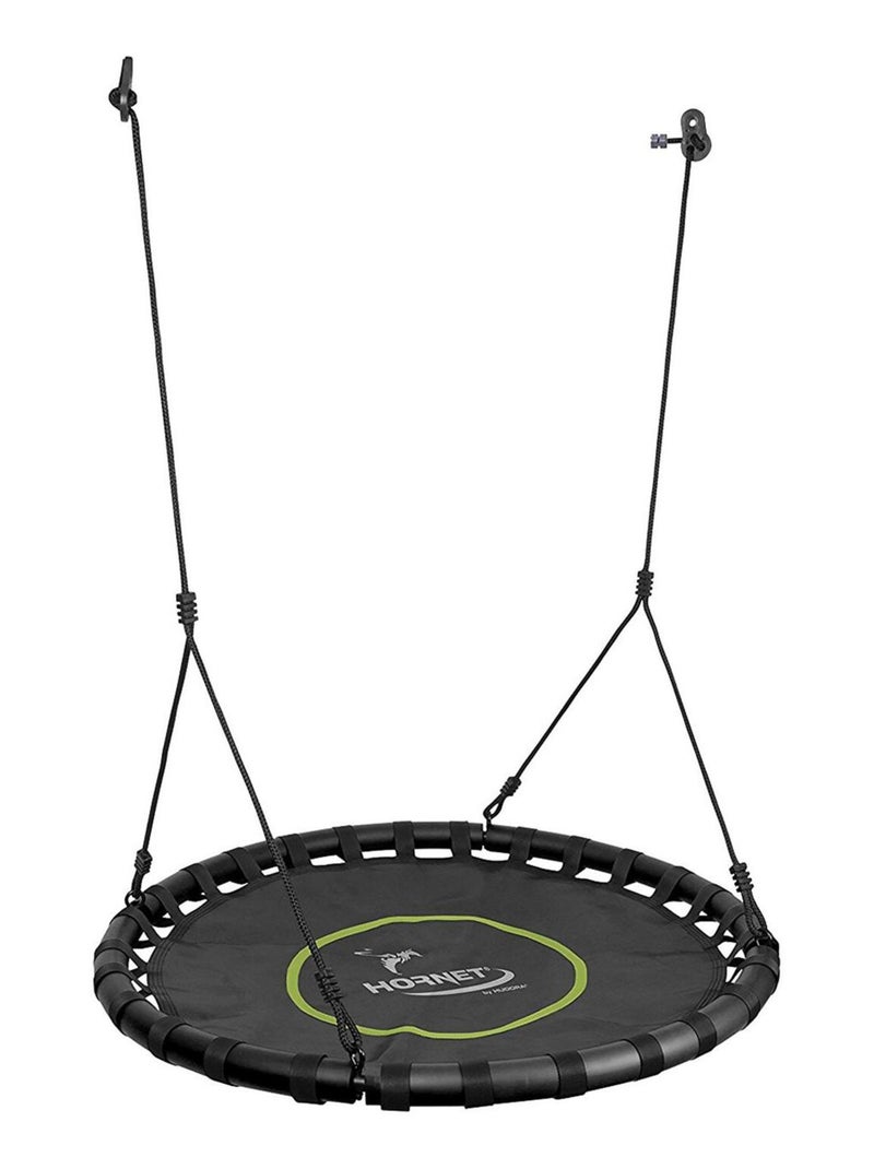 Balançoire nid 110 cm Noir - Kiabi