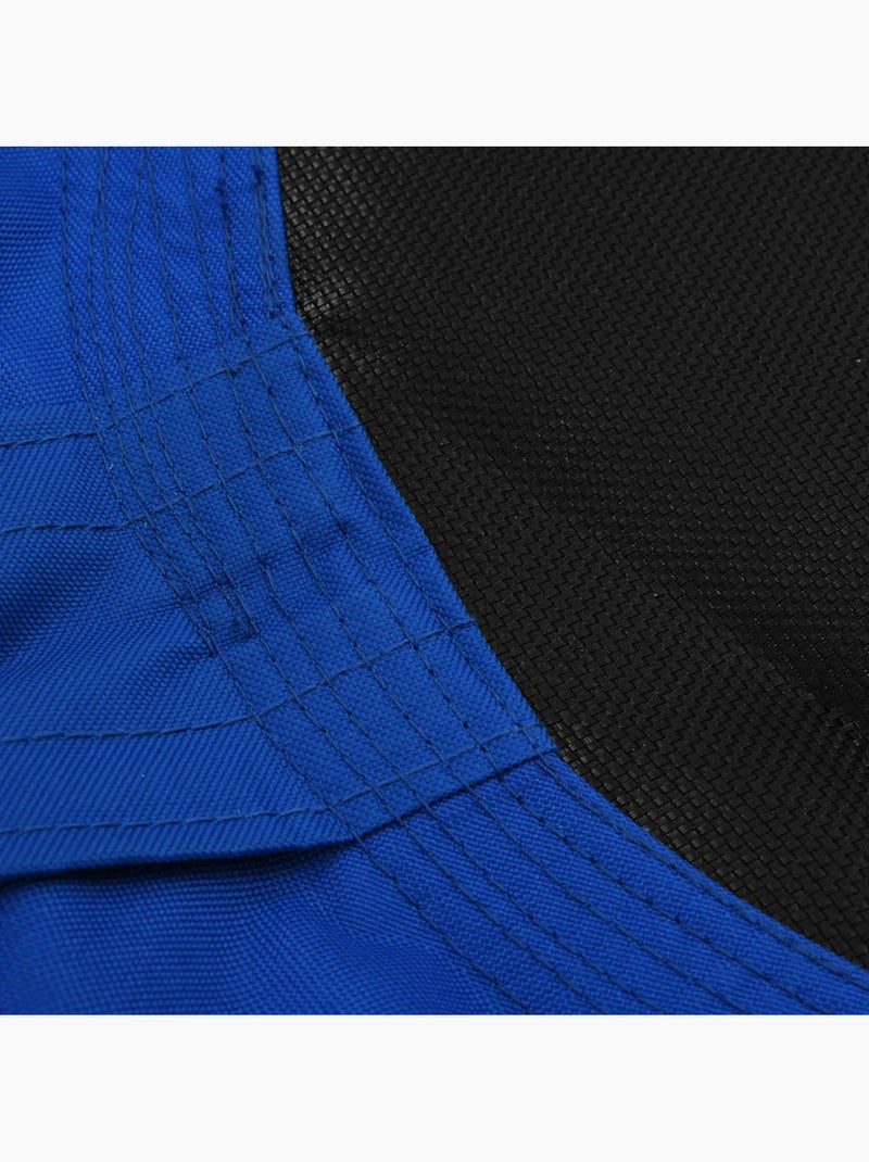 Balançoire nid bleue 60 cm hauteur réglable à suspendre vidaxl Bleu - Kiabi