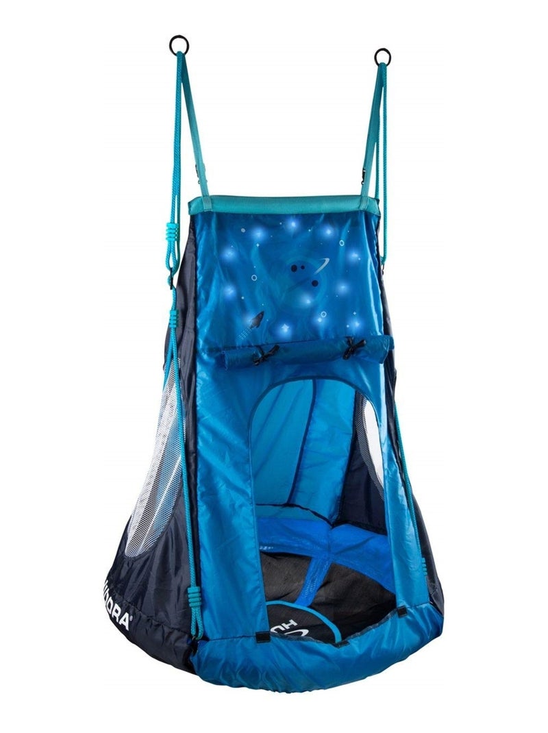 Balançoire nid Cosmos LED 90 Bleu - Kiabi