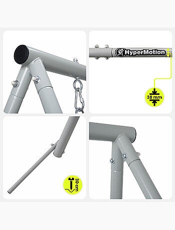 Balançoire nid de cigogne hypermotion avec structure 100 cm