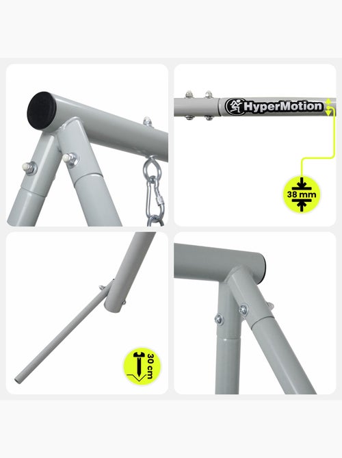 Balançoire nid de cigogne hypermotion avec structure 100 cm - Kiabi