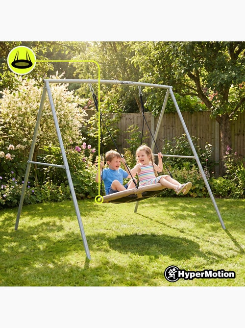 Balançoire nid de cigogne hypermotion avec structure 100 cm - Kiabi