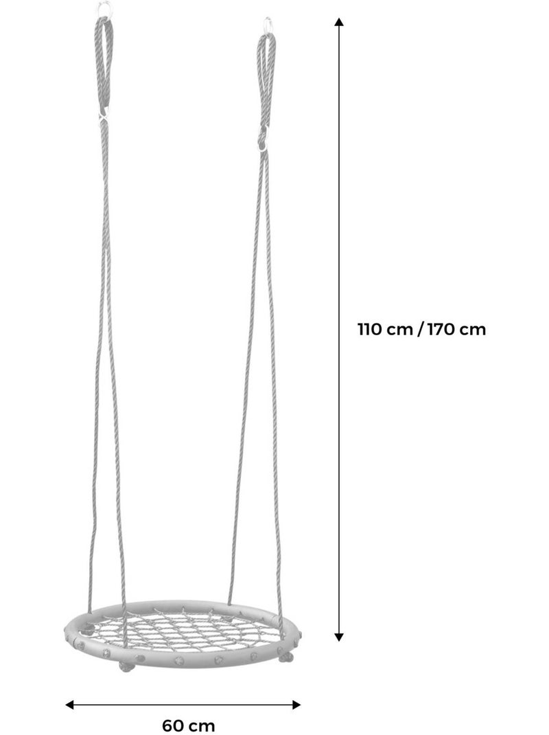 Balançoire nid d'oiseau pour portique 60cm aquilons N/A - Kiabi