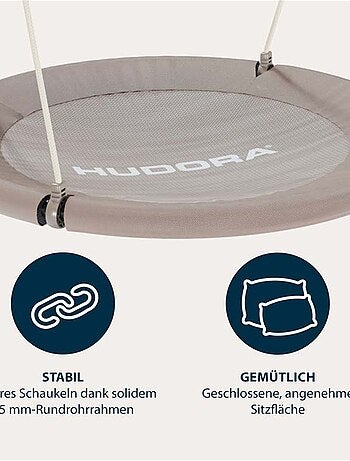Balançoire nid Lounge 110 cm sabl
