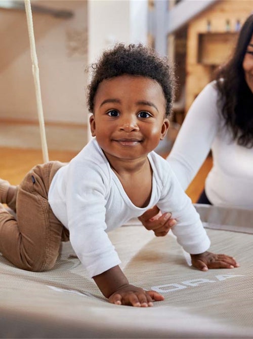 Balançoire nid Lounge 90 cm sable - Kiabi