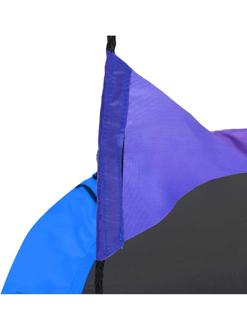 Balançoire nid multicolore avec fanions 100 cm à suspendre vidaxl Multicolore - Kiabi