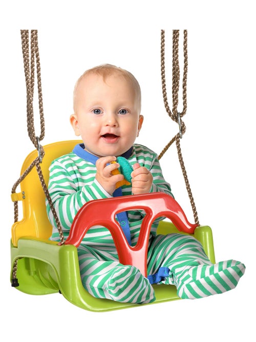 Balançoire siège 3 en 1 évolutif réglable enfant - Kiabi