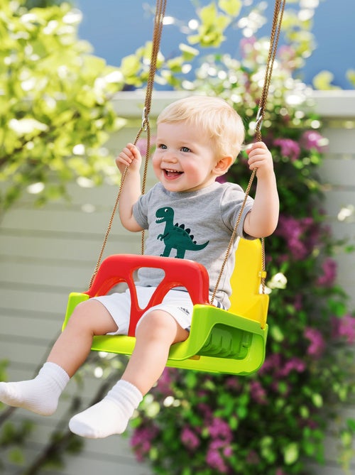 Balançoire siège 3 en 1 évolutif réglable enfant - Kiabi Balançoire siège 3 en 1 évolutif réglable enfant - Kiabi