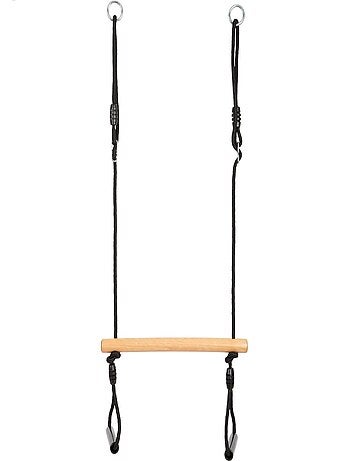 Balançoire trapèze avec anneaux de gymnastique