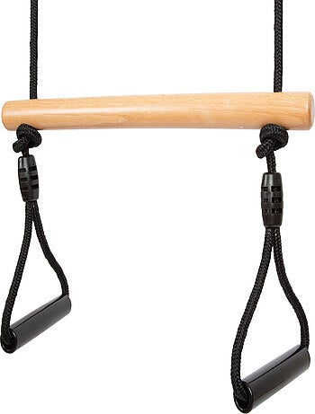 Balançoire trapèze avec anneaux de gymnastique