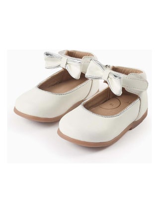 Ballarinas en Cuir avec Noeud