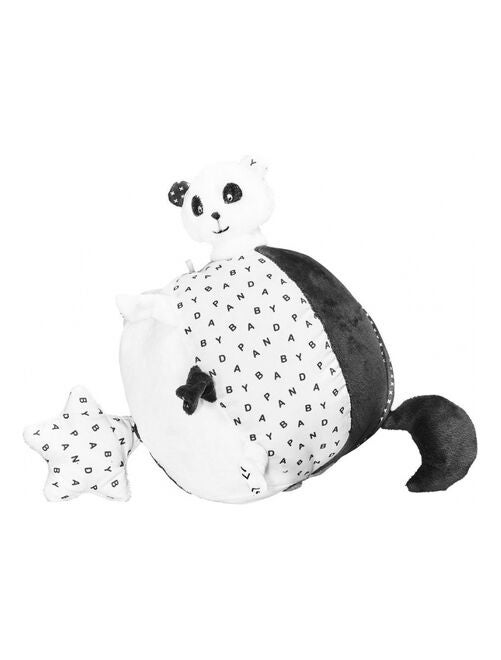 Doudou panda en velours - SAUTHON - Gris - Kiabi - 17.51€