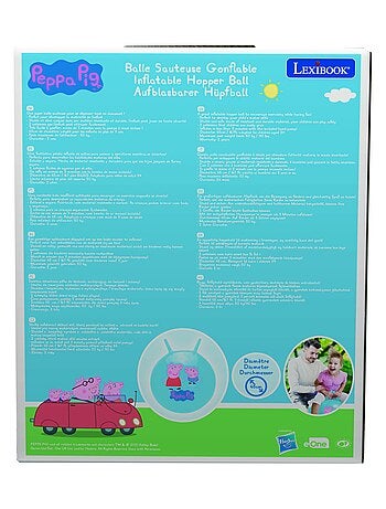 Balle Sauteuse Gonflable Peppa Pig