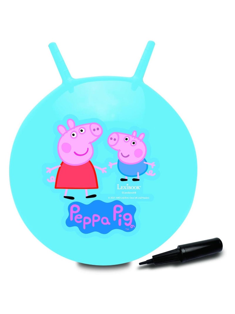 Balle Sauteuse Gonflable Peppa Pig Bleu - Kiabi