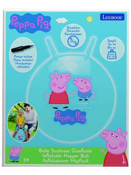 Balle Sauteuse Gonflable Peppa Pig - Kiabi