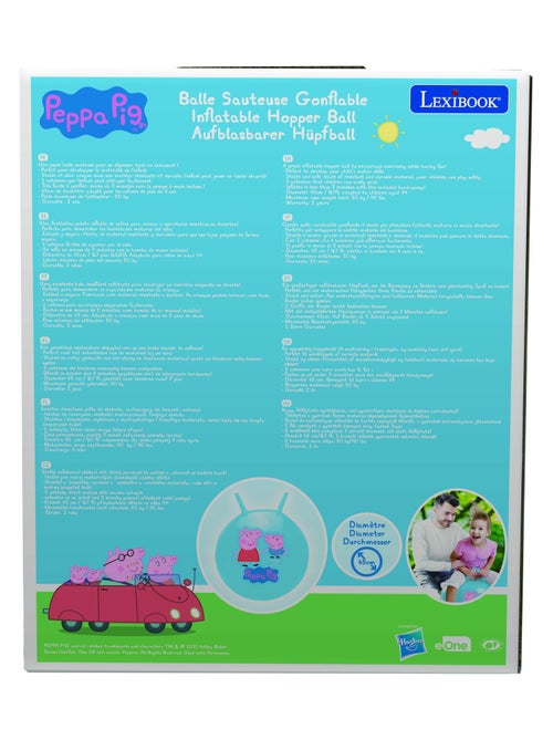 Balle Sauteuse Gonflable Peppa Pig - Kiabi