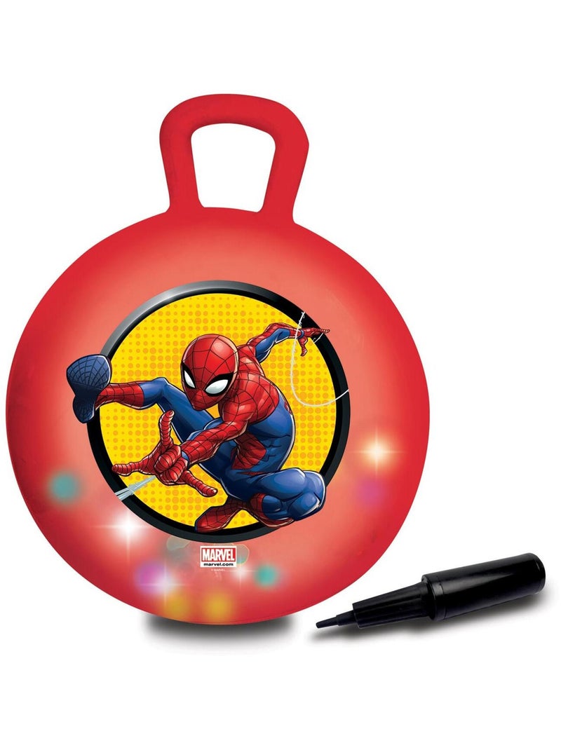Balle Sauteuse Gonflable Spiderman 45cm Rouge - Kiabi