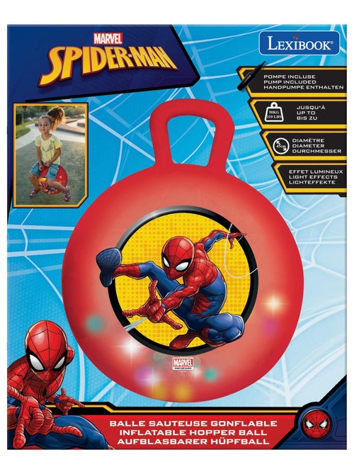 Balle Sauteuse Gonflable Spiderman 45cm - Kiabi