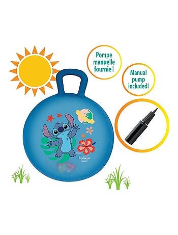 Balle Sauteuse Gonflable Stitch 45cm