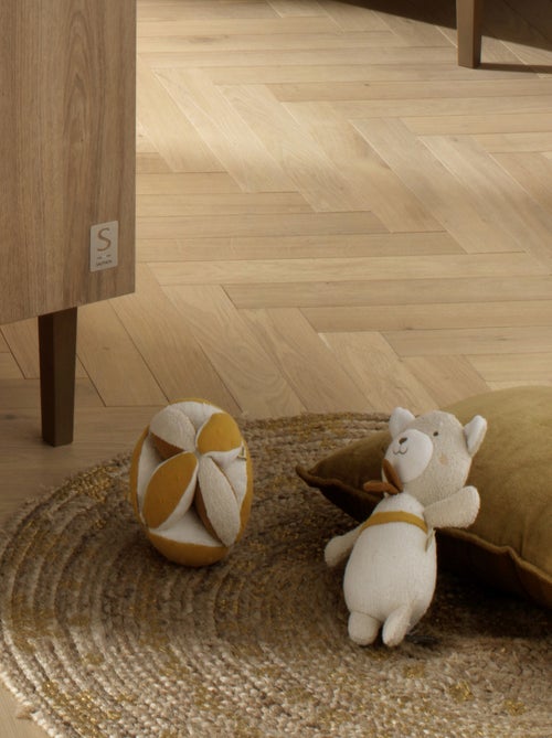 Balle sensorielle en coton bio et bouclette - SAUTHON - Kiabi