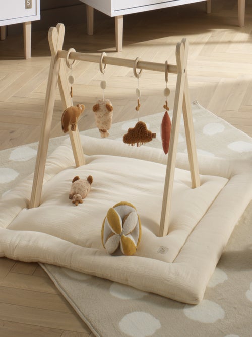 Balle sensorielle en coton bio et bouclette - SAUTHON - Kiabi