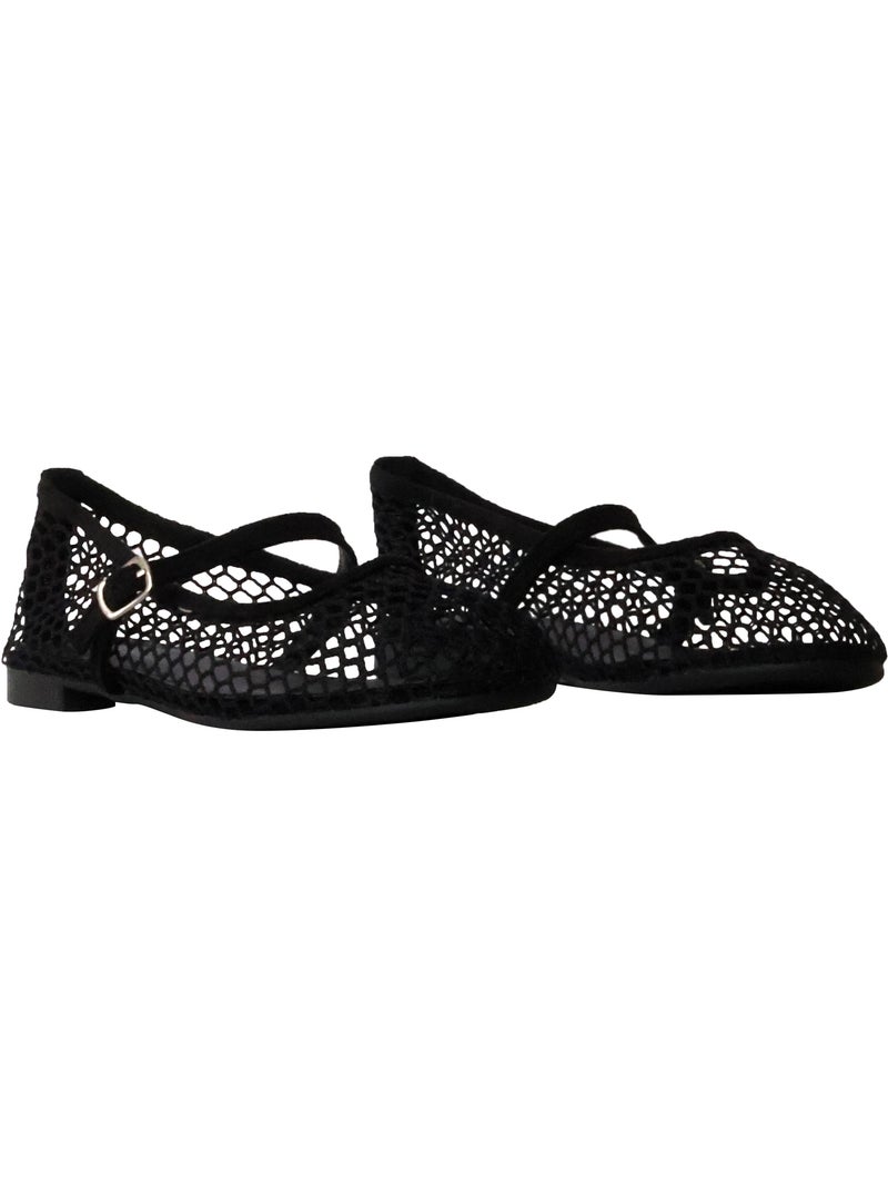 Ballerine à brides joia Noir - Kiabi
