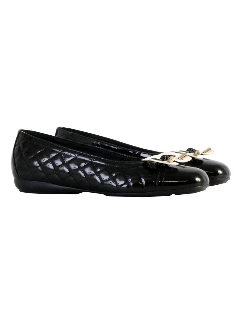 Ballerine à Enfiler Geox Annytah Noir - Kiabi