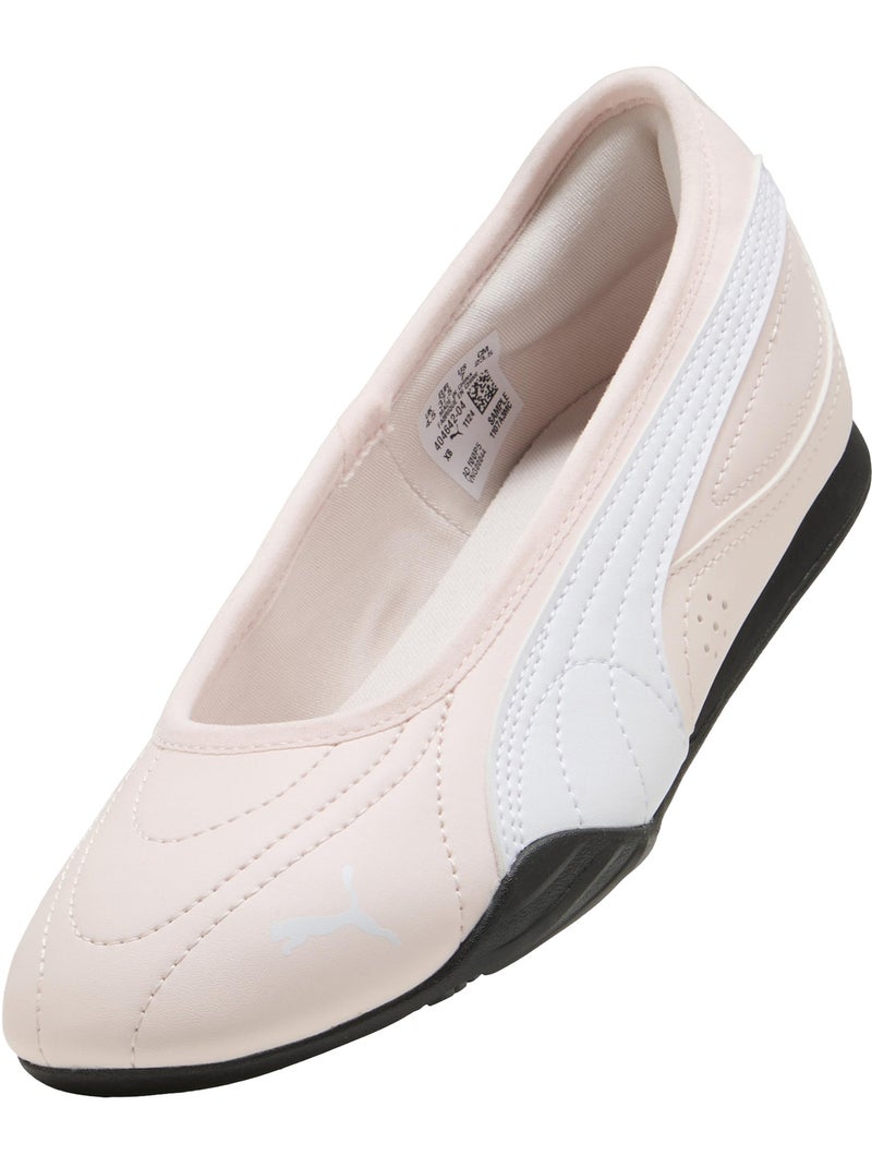 Ballerine à Enfiler Puma Catch Soleil Rose/Blanc - Kiabi