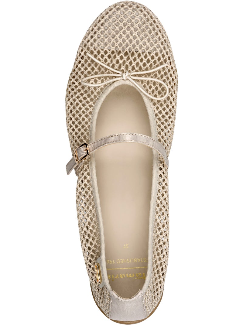 Ballerine à Enfiler Tamaris Beige - Kiabi