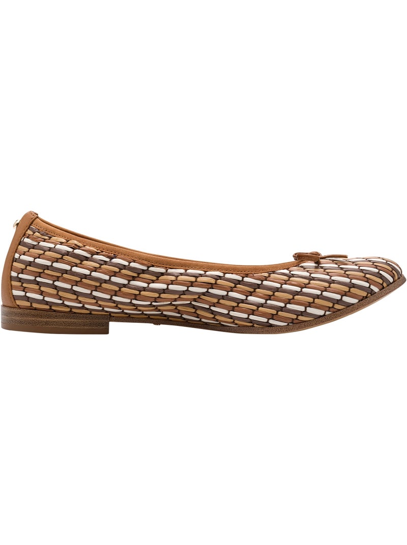 Ballerine à Enfiler Tamaris Marron - Kiabi