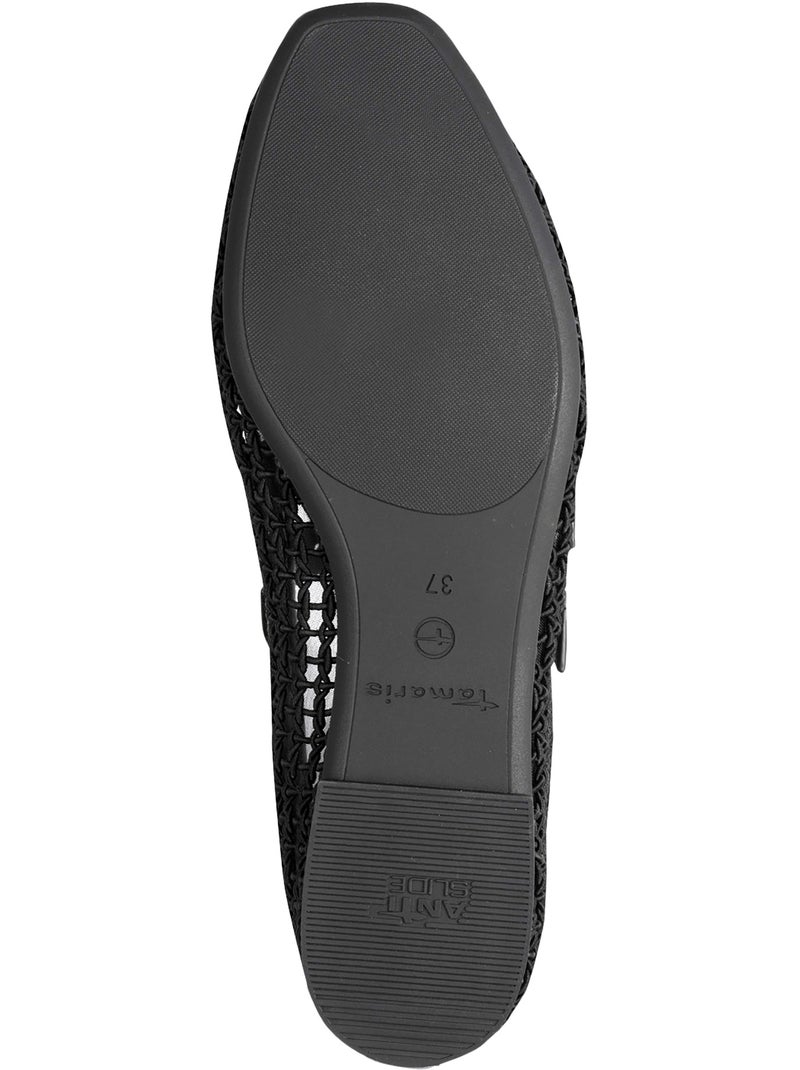 Ballerine à Enfiler Tamaris Noir - Kiabi