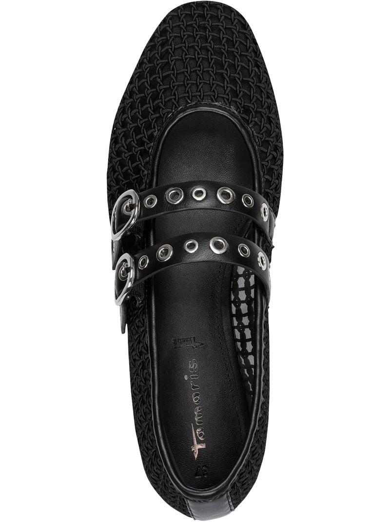 Ballerine à Enfiler Tamaris Noir - Kiabi