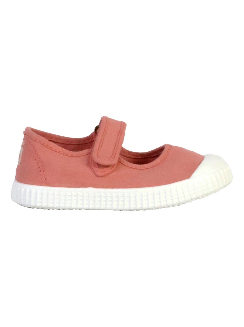 Ballerine à Scratch Enfant Victoria Beige - Kiabi