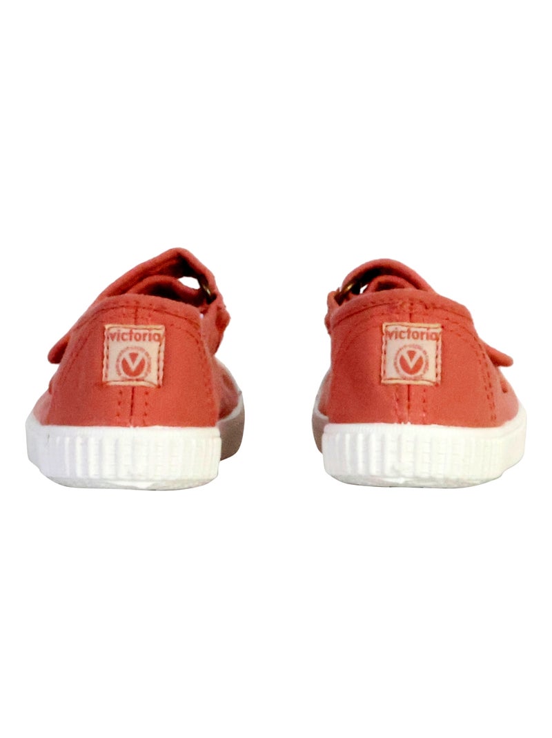 Ballerine à Scratch Enfant Victoria Beige - Kiabi