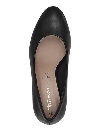 Ballerine à Talon Cuir Tamaris