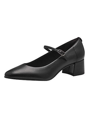 Ballerine à Talon Cuir Tamaris