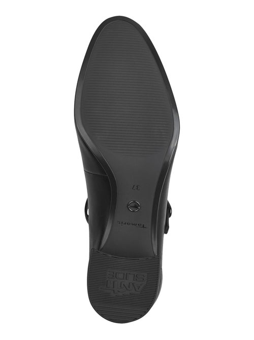 Ballerine à Talon Cuir Tamaris - Kiabi Ballerine à Talon Cuir Tamaris - Kiabi