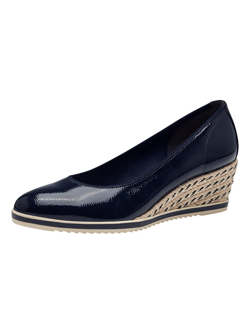 Ballerine à Talon Tamaris Bleu - Kiabi