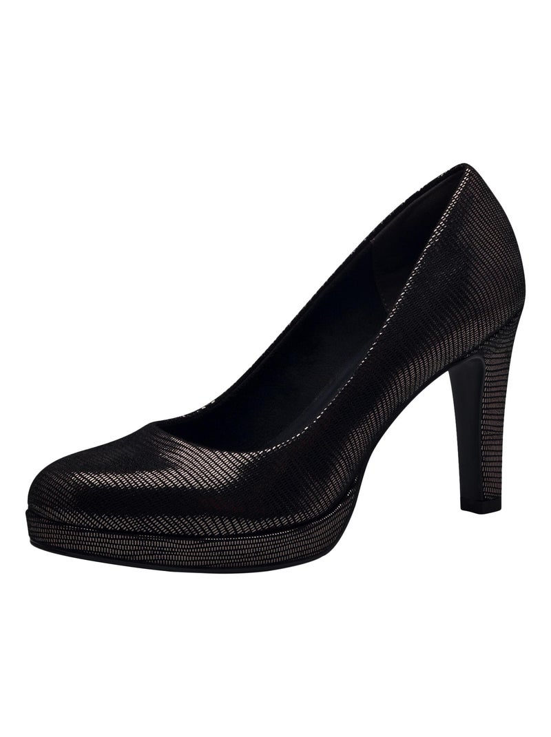 Ballerine à Talon Tamaris Marron - Kiabi