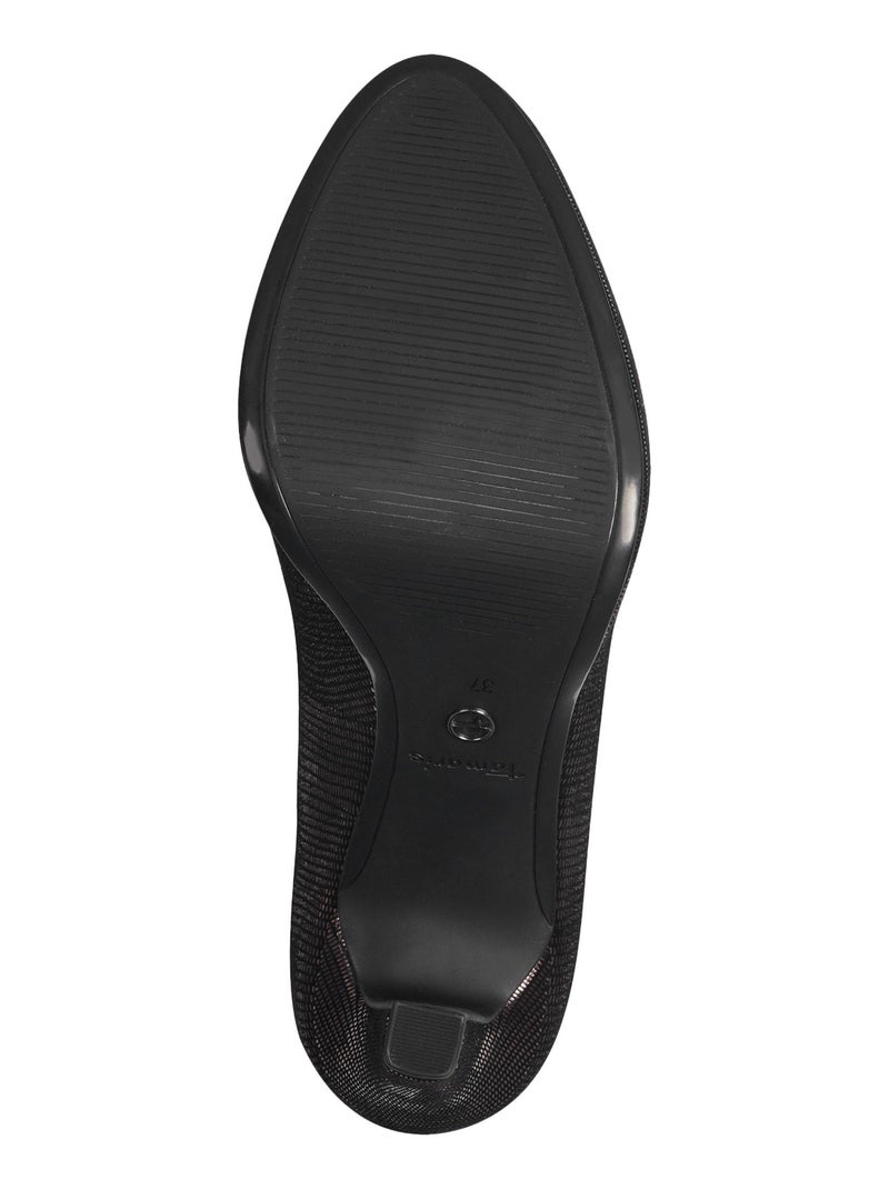 Ballerine à Talon Tamaris Marron - Kiabi