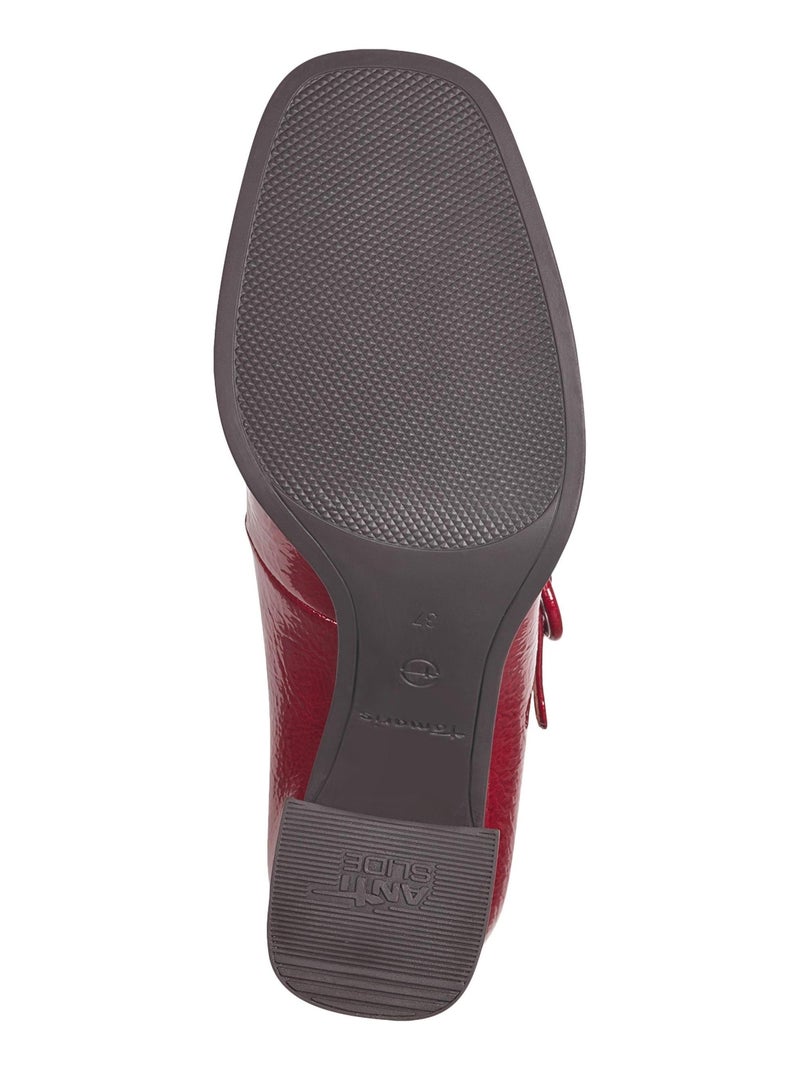 Ballerine à Talon Tamaris Rouge - Kiabi